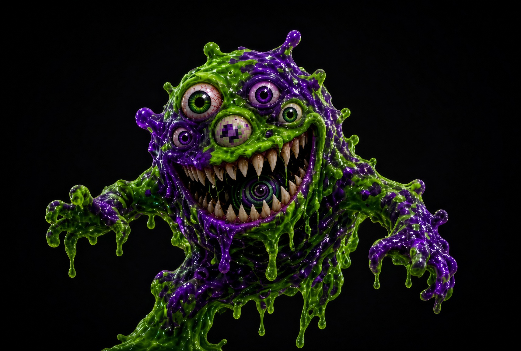 $GLOOP Mascot — the absorbing slime
